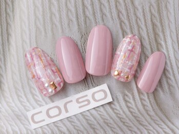 コルソケーツー 梅田茶屋町(corso k-two)/冬ネイル30/茶屋町中津中崎町