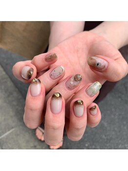 ハラジュクネイルズ(harajukunails)/ニュアンス/アート［60分］