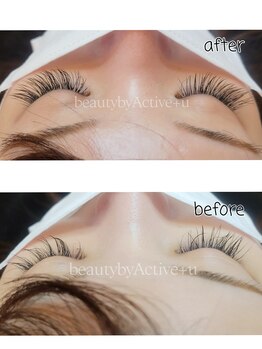 ビューティー バイ アクティブ プラス ユー(beauty by Active +u)/エクステ