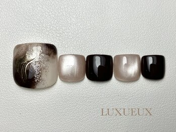 ネイルアンドアイラッシュ ルクソー シーホーク店(Nail&Eyelash LUXUEUX.)/【フットジェル】
