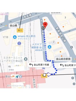 バイ マリーテレジア 金山2号店(by MARIE TERESIA)/道案内