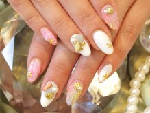 ネイルサロン キュラソー(Curacao)/人魚の鱗ネイル