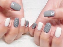 ビューティービースト フォー ネイルアンドアイラッシュ 松浜店(beauty:beast)/ニットネイル☆