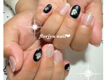 フロージュ ネイル(florjyu nail)/シャボン玉ネイル