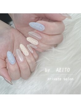 アジト(AZITO)/ニットネイル♪