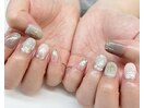 ヒョウ柄ネイル