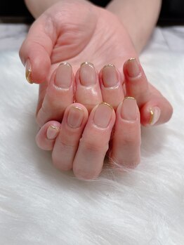 シンプル上品ネイル♪