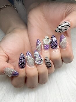 タムタムネイル 本厚木(Tam Tam Nail)/持ち込みデザイン