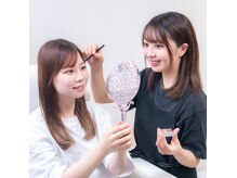 コカロ 名駅店(KOKARO)の雰囲気（お仕上げでは、自宅で簡単にできるメイクレクチャーも♪）