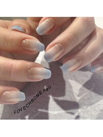 秋のダブルグラデーション