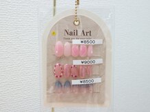 home nail salon FLAIR【フレア】の雰囲気(コース金額以外のデザインもあります。)