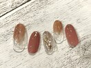 塗りかけニュアンス　￥5000