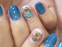 わたしのネイルとよもぎ蒸し/2h