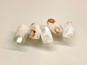 エムアンドディビューティサロン 銀座店(M&D)/【定額ニュアンスネイル】