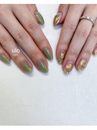 立体クリアで夏ニュアンスネイル