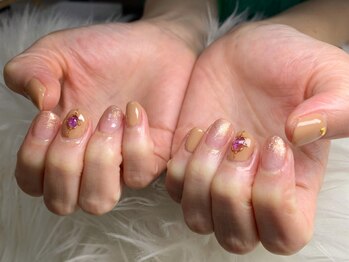 ラメグラアートネイル