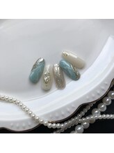 セプトネイル 函館店(SEPT NAIL)/6月大人かわいいサンプル6930円