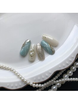 セプトネイル 函館店(SEPT NAIL)/6月大人かわいいサンプル6930円