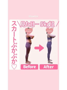 キュートレ 門前仲町店(Cuetre)/お客様のビフォアフ♪