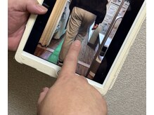 ボディケアハウス なごみ整体院(BODY CARE HOUSE)/撮影した動画をみながら解説