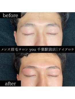 ユー 千葉駅前店(you)/メンズ眉毛/メンズ眉/千葉駅