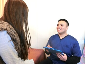 ひがし接骨院/カウンセリング風景【つくば市】