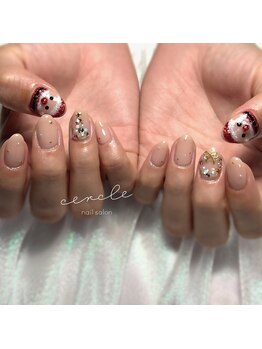 セルクル ネイル(cercle nail)/クリスマスネイル