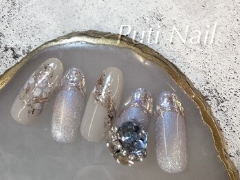 プティネイル(Puti Nail)の写真/【初回オフ無料/何度でも同価格】ゴージャスコース¥10450★迷ってしまうほど豊富なデザインは400種類以上♪