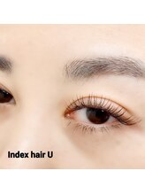インデックスヘアーユー 錦糸町(in'dex hair-U)/フラットラッシュ160本　￥7500