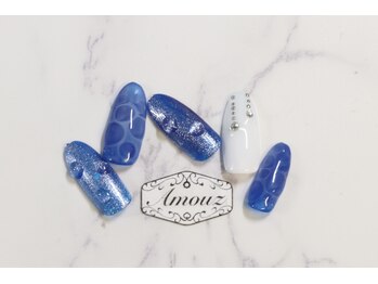 アモウズ(Amouz)/定額【テーマ:梅雨ネイル】4