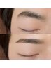 メンズ美眉スタイリング/美眉WAX(眉カット＋間引き＋メイク仕上げ付き)