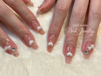 ピンクジュエリー(Pink Jewelry.)の写真/《心斎橋駅5分》とにかく可愛いネイルをリーズナブルな価格で◎あなたに似合うカラーとデザインをご提案♪