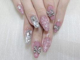 ぷくぷく流行キルティングネイル