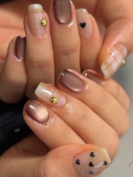 アイシーネイル(l ICY,nail)の写真/迷ったらこれ!豊富な定額メニュー★シンプルからゴージャスまで癒しの空間で丁寧な施術をご提供します!