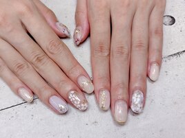 フラワーデザインネイル