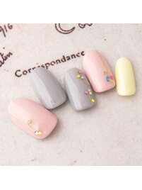 キラキラワイヤーネイル