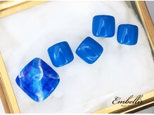 アンベリール 横浜店(Embellir)/(560)天然石風フットネイル
