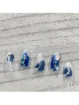 フォーリーフクローバー(4 Leaf Clover)/フリーアート