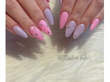 ネイルサロン ビビ(bibi)/春カラーネイル