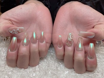 レアネイル 新宿(le'a nail)/オーロラネイル