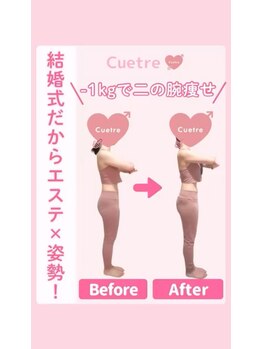 キュートレ 門前仲町店(Cuetre)/お客様のビフォアフ♪
