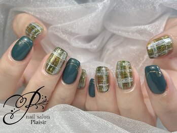 プレズィール(Plaisir)の写真/デザイン更新中!【ゴージャスアートコース¥7500】自爪に優しいフィルイン/フォルム形成で季節を楽しむ爪に