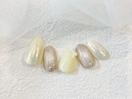 ホワイトオーロラ×マグネット