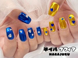 ミラー/ショートネイル/原宿