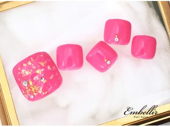 (561)キラキララメがけネイル