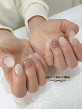 プライベート ネイルサロン マーマ(murmur)/フェミニンネイル