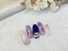 ウィズ 神戸(with)/ツイードネイル