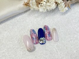 ツイードネイル