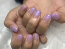 紫グラデーション