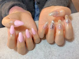 グリッターネイル